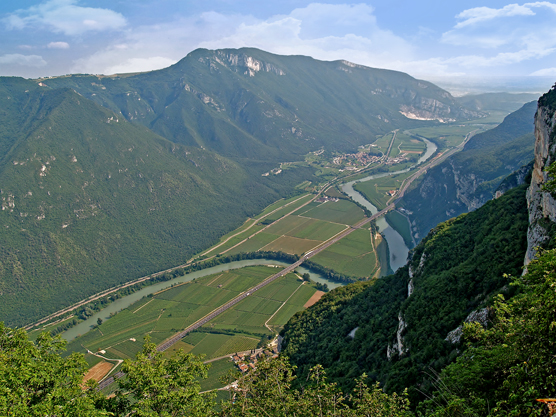 Val d'Adige (Vr), Panorama.